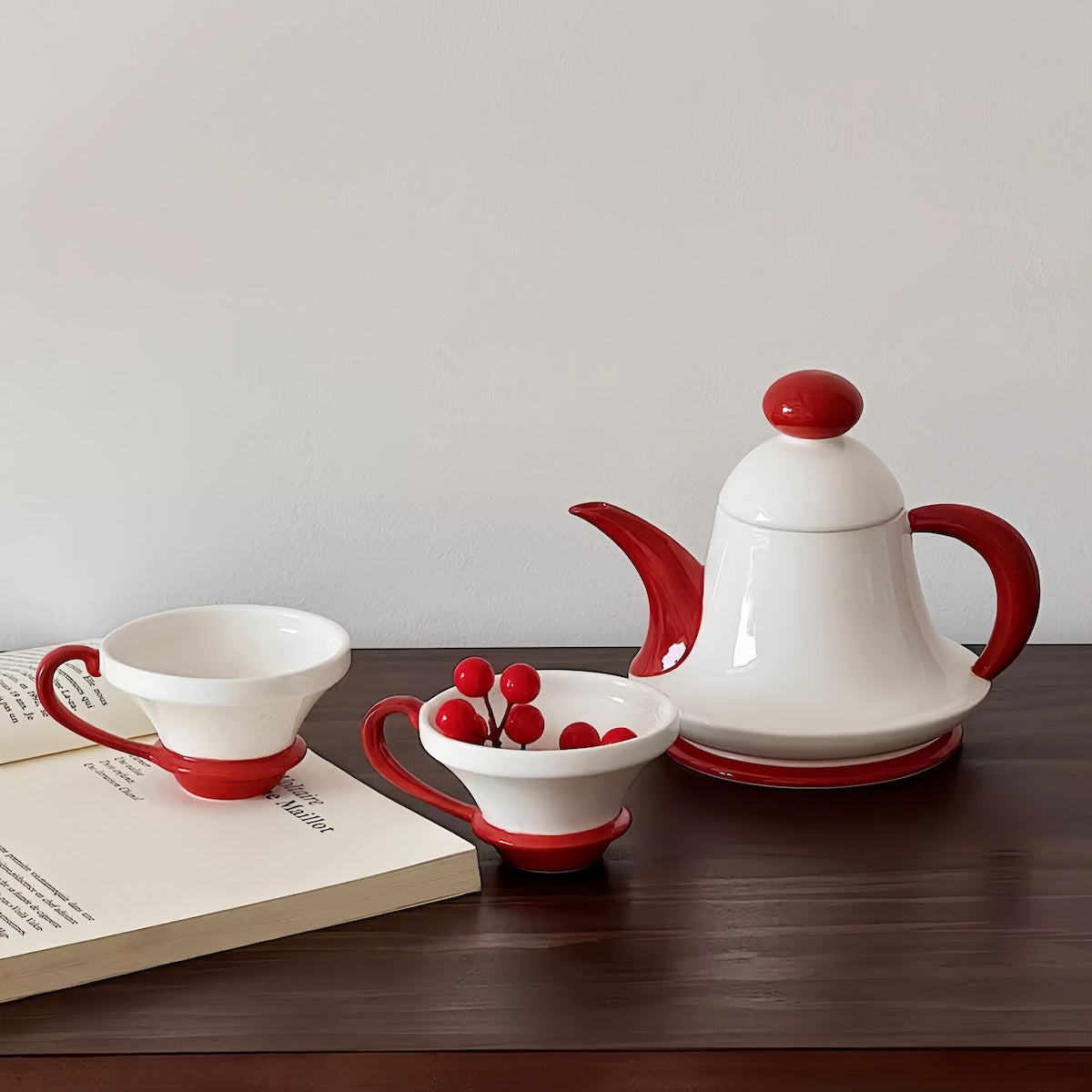 Teapot Set - Vintage-Style Elegant Home Afternoon Tea Set