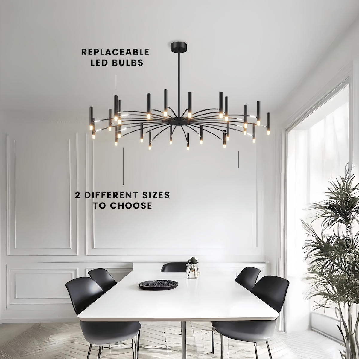 Dining Room Chandelier - Modern, Elegant Lighting for Any Space