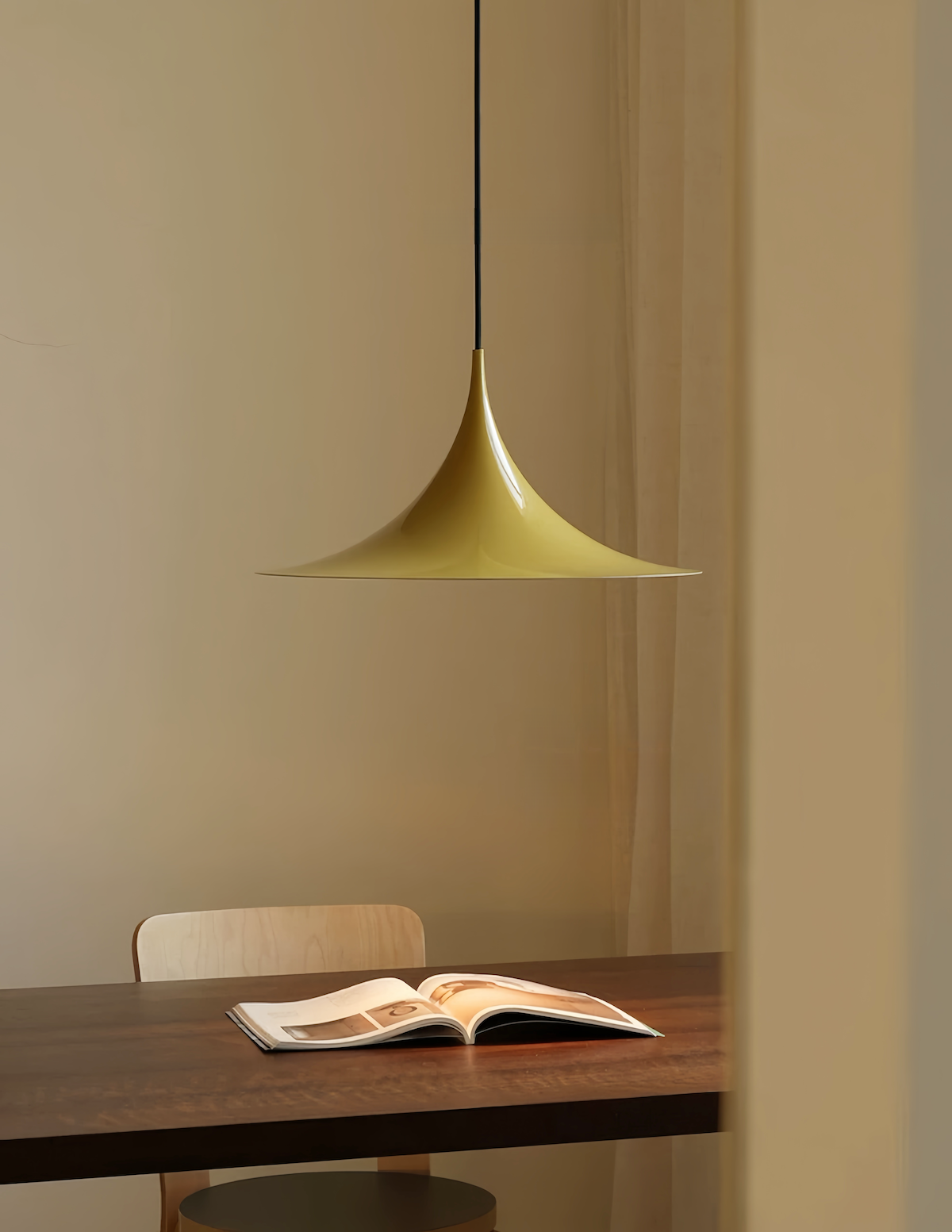 Contemporary Dining Room Lighting | Elegant Danish UFO Pendant Light