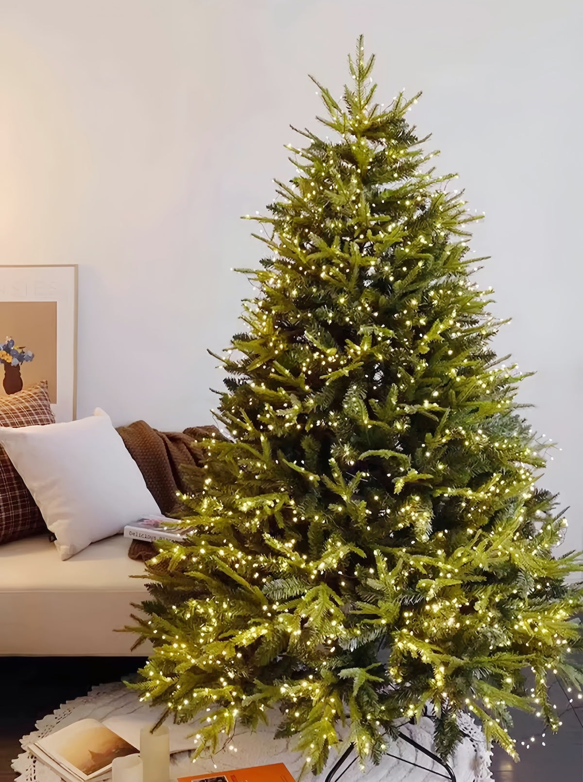 Christmas Tree with Lights – Modern Nordic INS Style DIY Home Decor