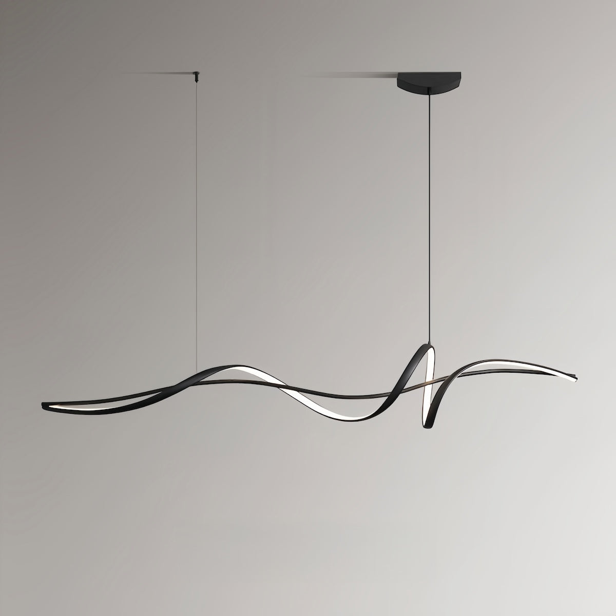 Linear Pendant Lighting - Modern Minimalist Designer Chandelier - motivodecor.com