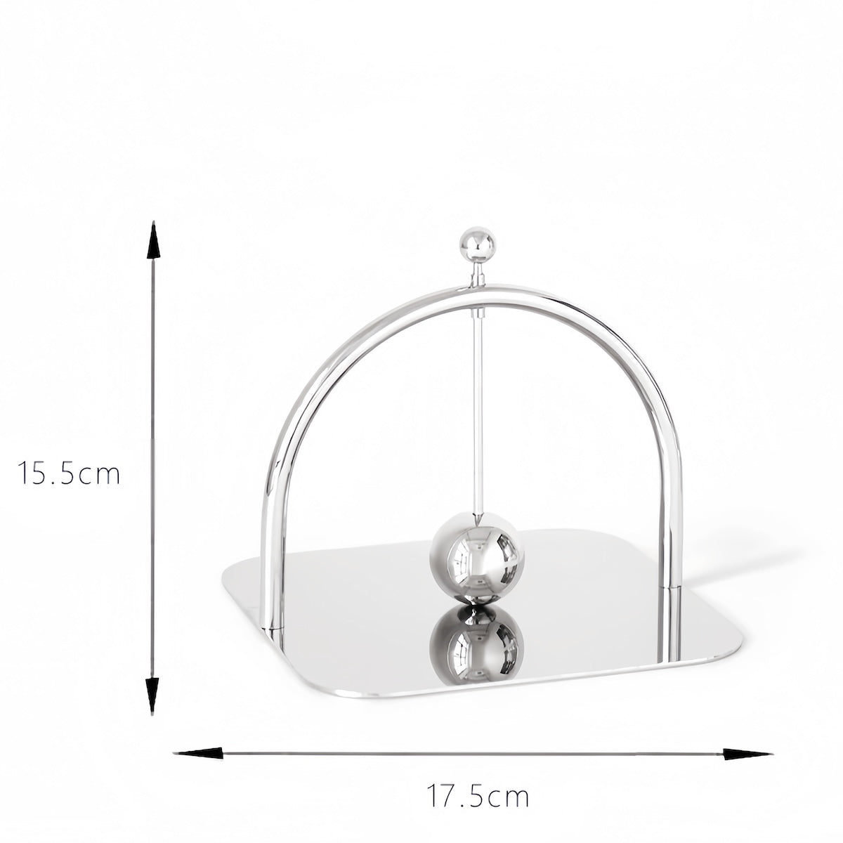 Tissue Holder - Decorative Stainless Steel Tissue Box for Living Room