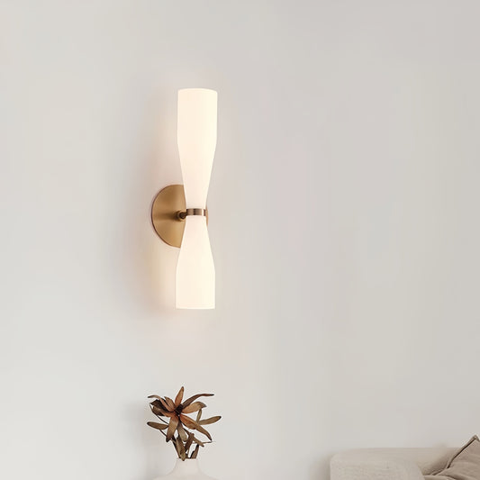 Minimalist Brass Wall Lamp for Living Room, Hallway & Bedside