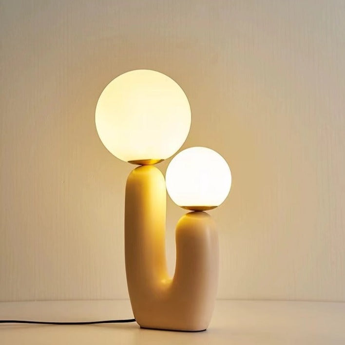 Tall Table Lamp | Minimalist Art Resin Table Lamp Design - motivodecor.com