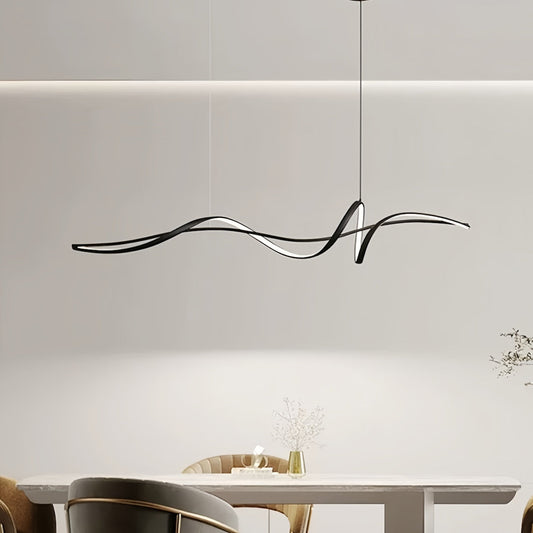 Linear Pendant Lighting - Modern Minimalist Designer Chandelier for Elegant Spaces