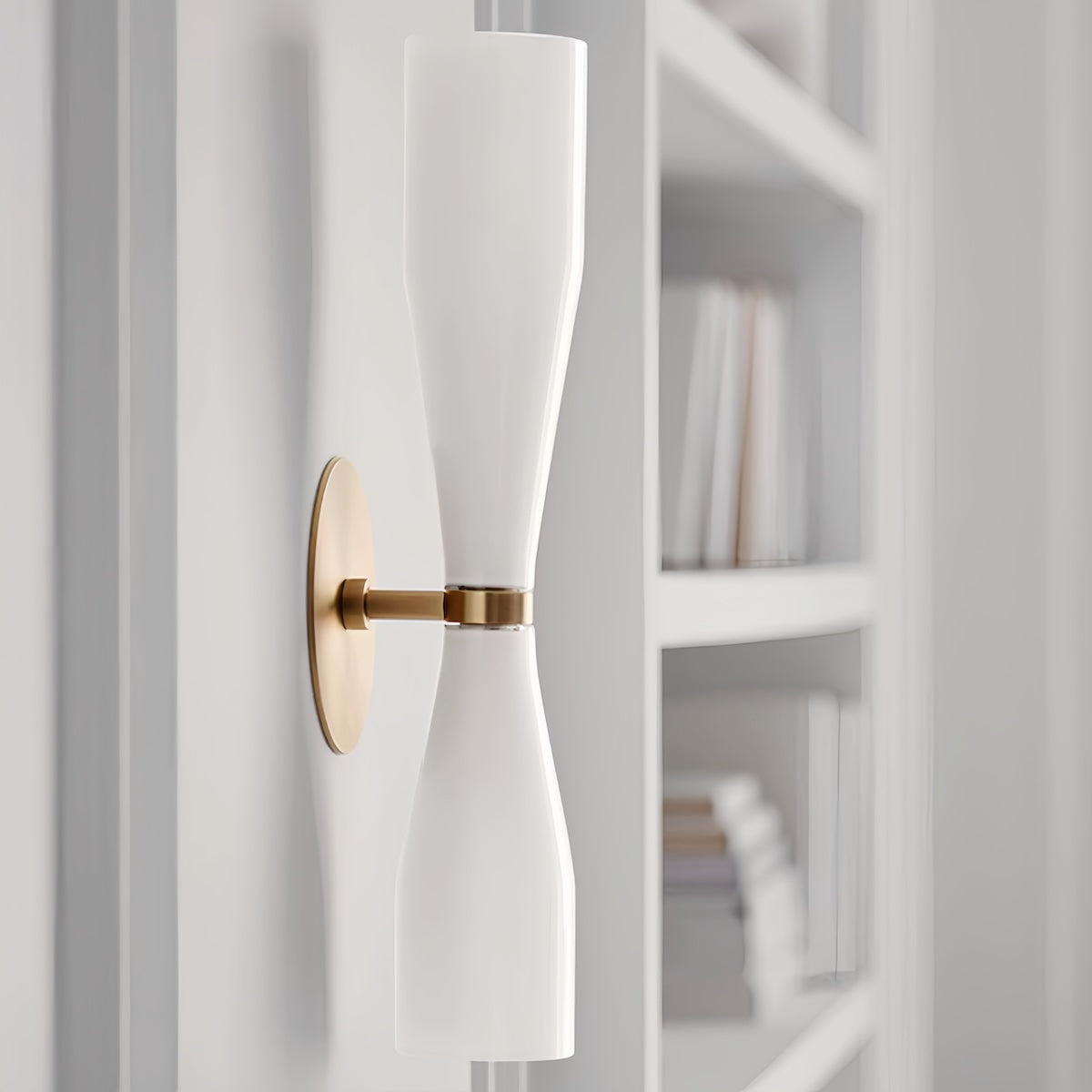 Minimalist Brass Wall Lamp for Living Room, Hallway & Bedside