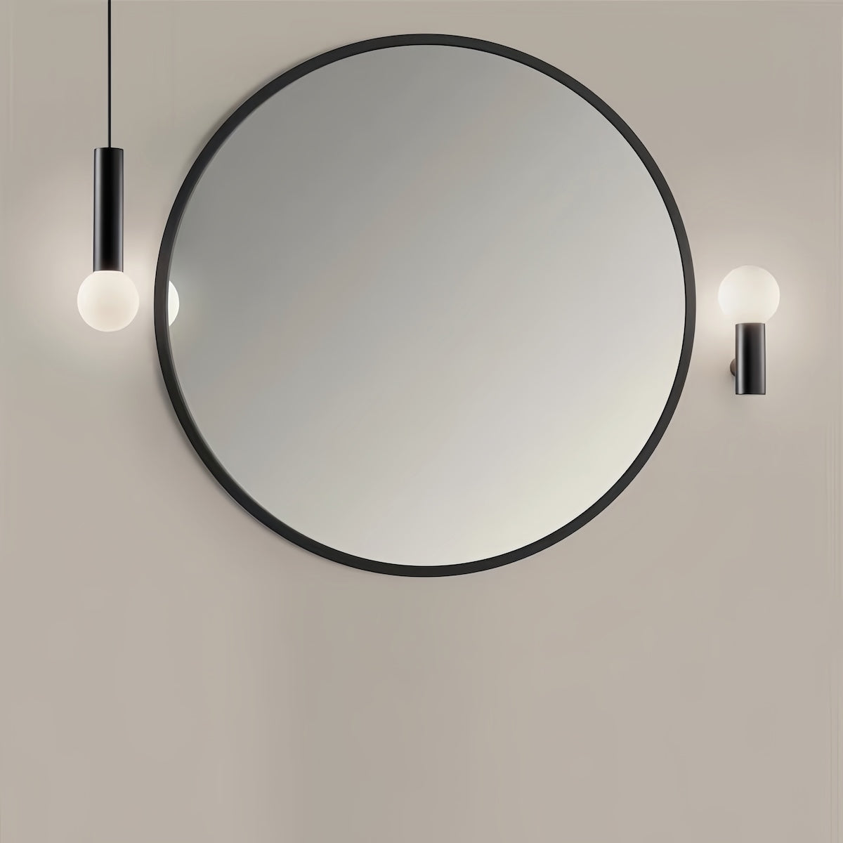 Bathroom Vanity Lights – Nordic Minimalist Globe Pendant Light for Bathrooms & Bars
