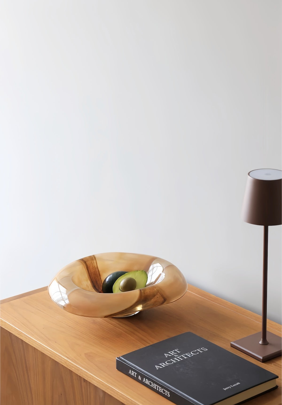 Fruit Platter - High-End Handcrafted Glass Fruit Bowl for Elegant Living Rooms