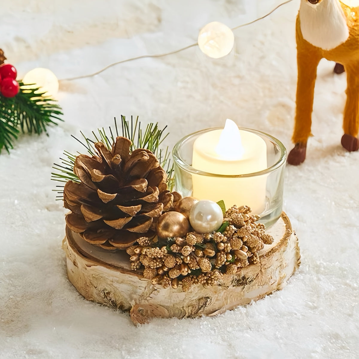 Christmas holiday ornaments - Festive Table Decor & Miniatures for Christmas