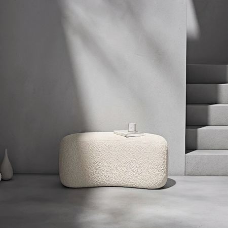 Stylish Upholstered Ottoman & Pouf - motivodecor.com