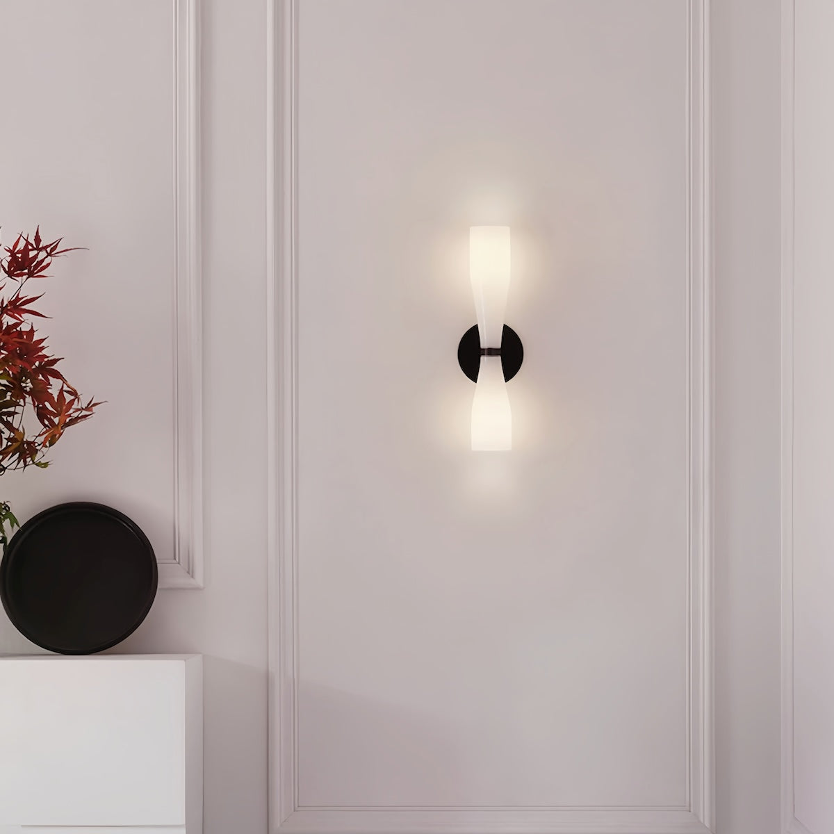 Minimalist Brass Wall Lamp for Living Room, Hallway & Bedside