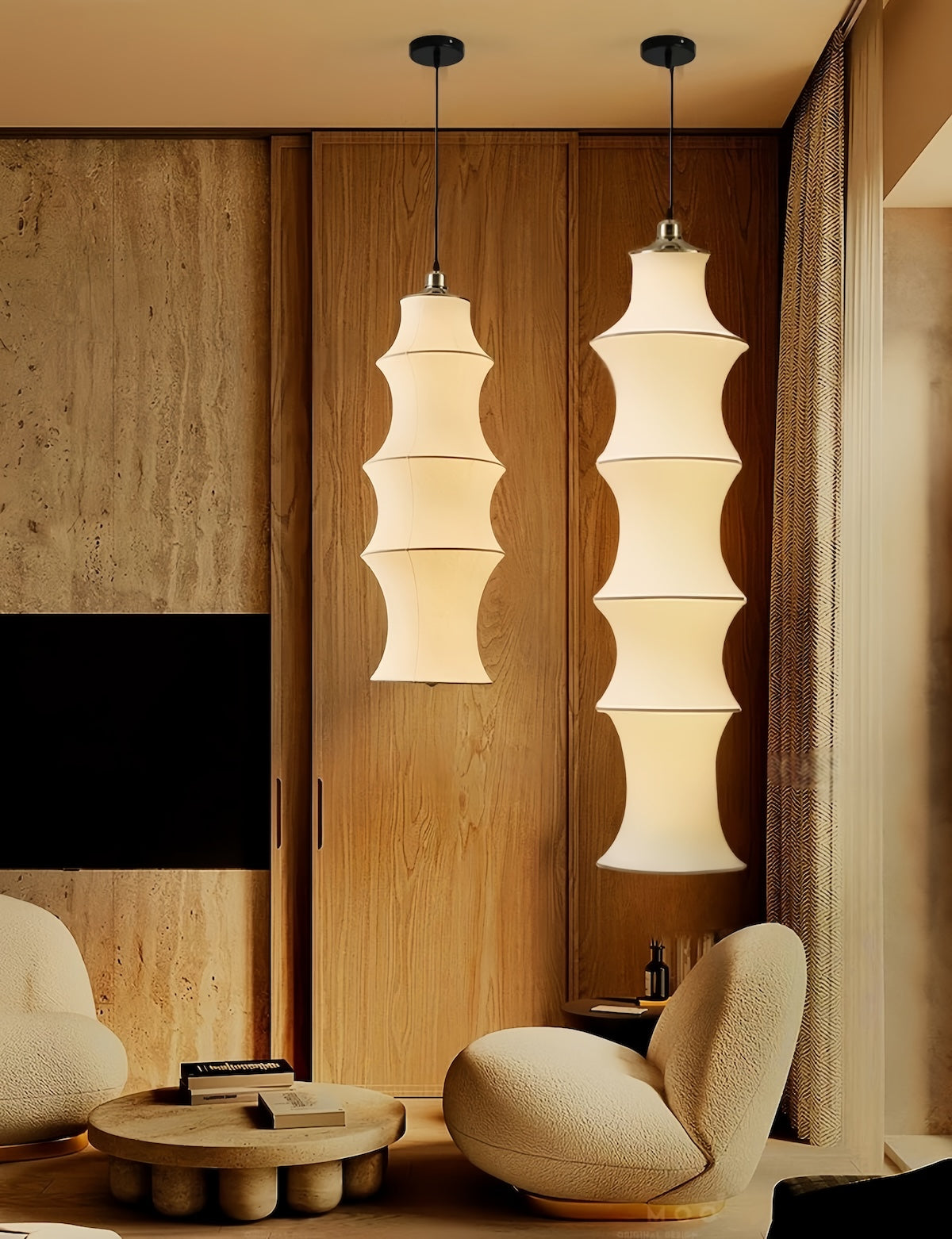 Hanging Pendant Light - Vintage Retro Bamboo Chandelier for Any Room