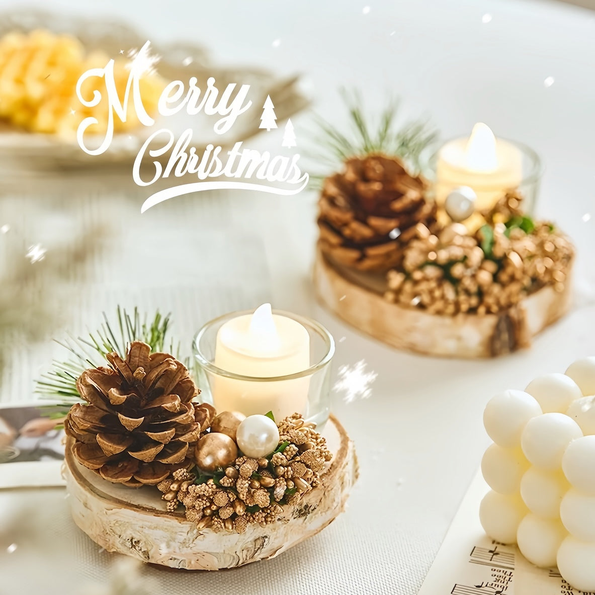 Christmas holiday ornaments - Festive Table Decor & Miniatures for Christmas