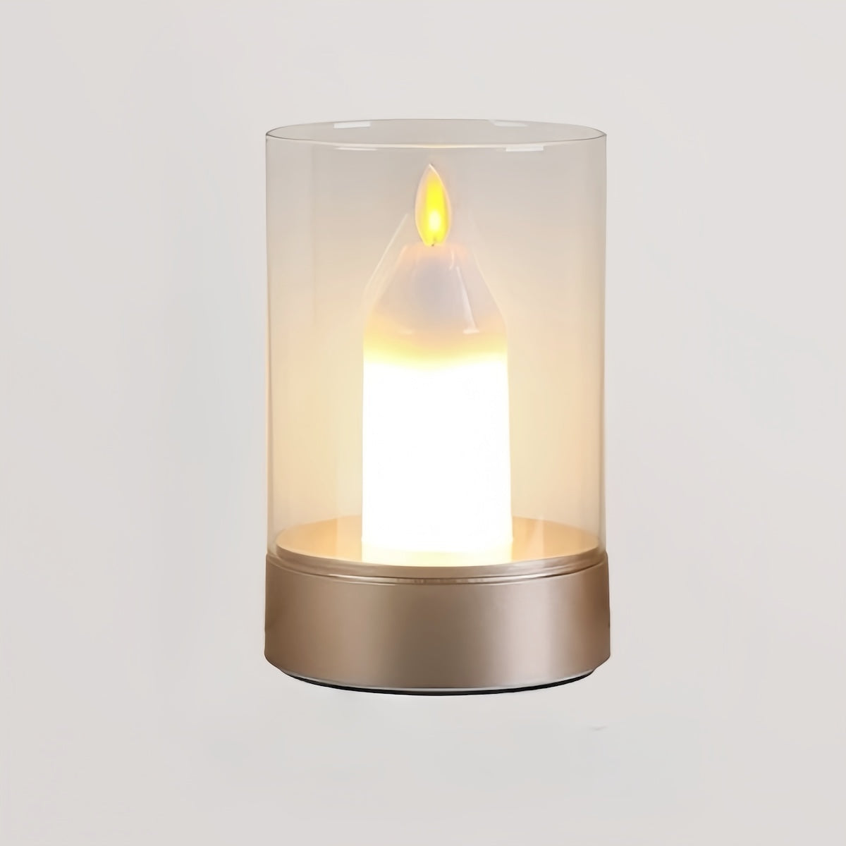 Night Lamp - Rechargeable Ambience Candle Lamp for Dining & Outdoors