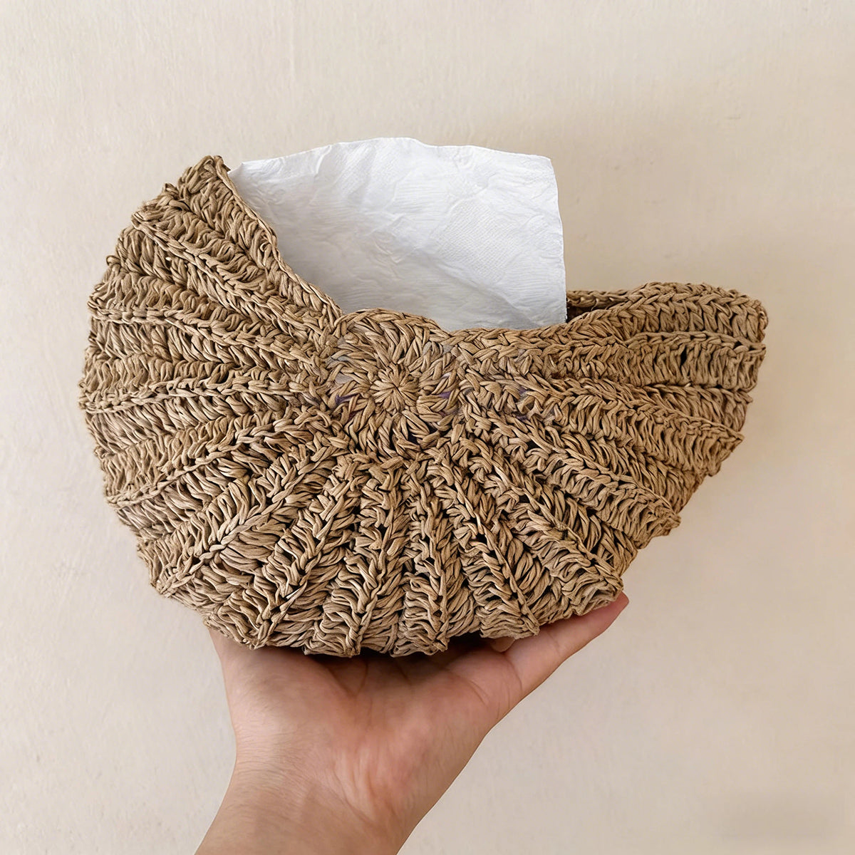 Tissue Box - French-Style Seashell & Horn Premium Tissue Box for Home Decor
