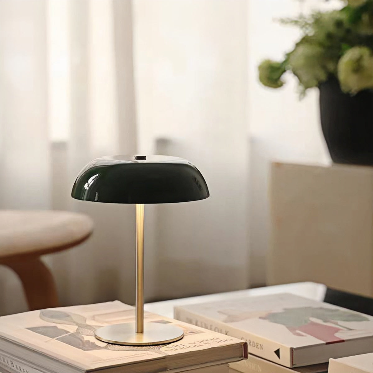 Rechargeable Lamp | Vintage Bedside Night Light with Dimmable Warm Glow