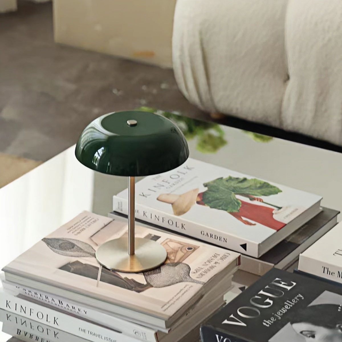 Rechargeable Lamp | Vintage Bedside Night Light with Dimmable Warm Glow