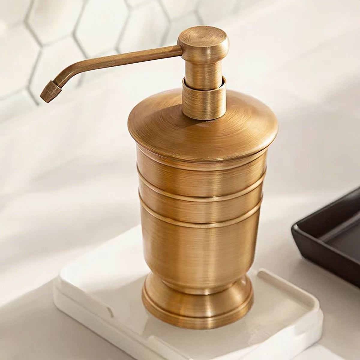 All-Brass Bathroom Set – Toothbrush Holder 