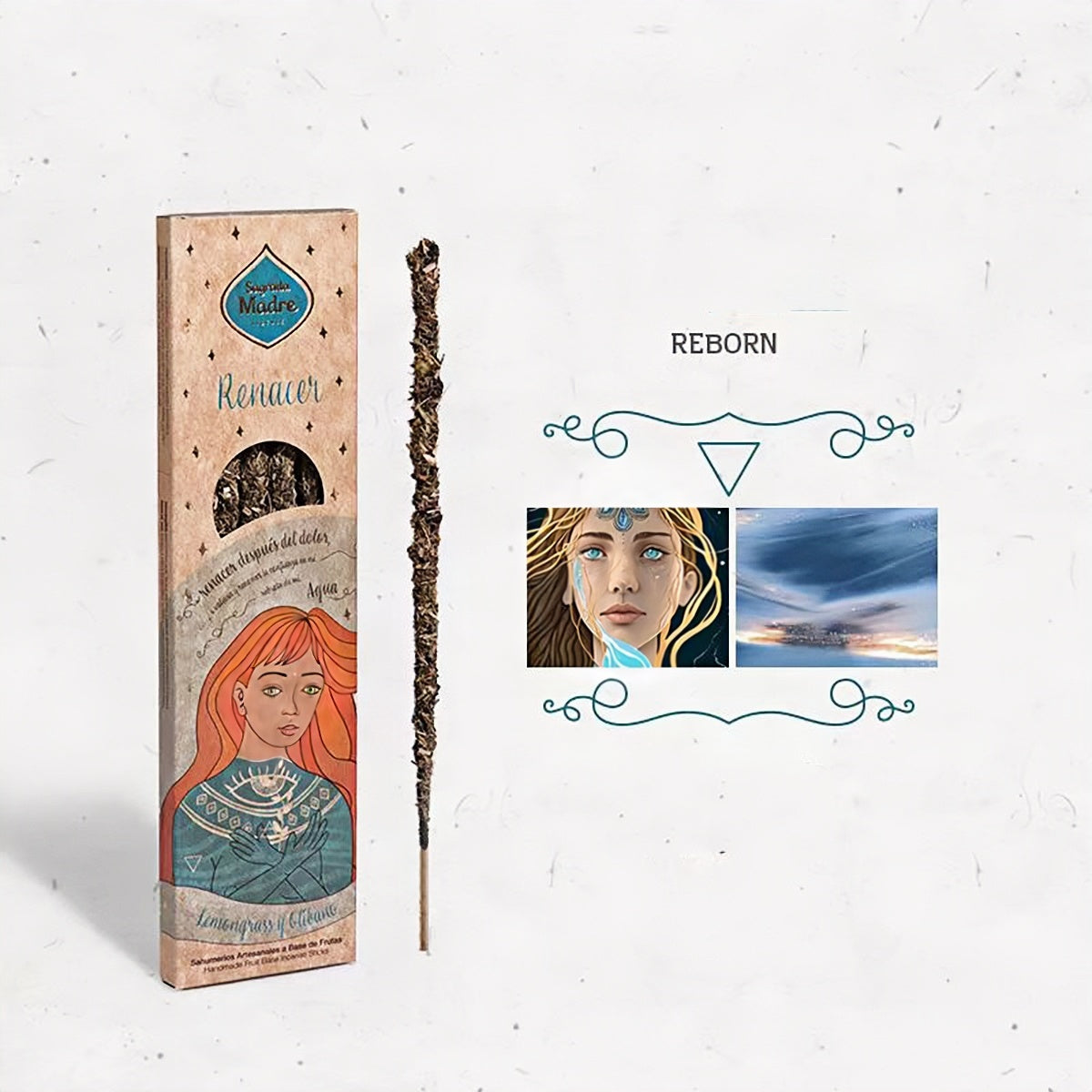 Sagrada Madre Five Elements Natural Incense  Imported from Argentina