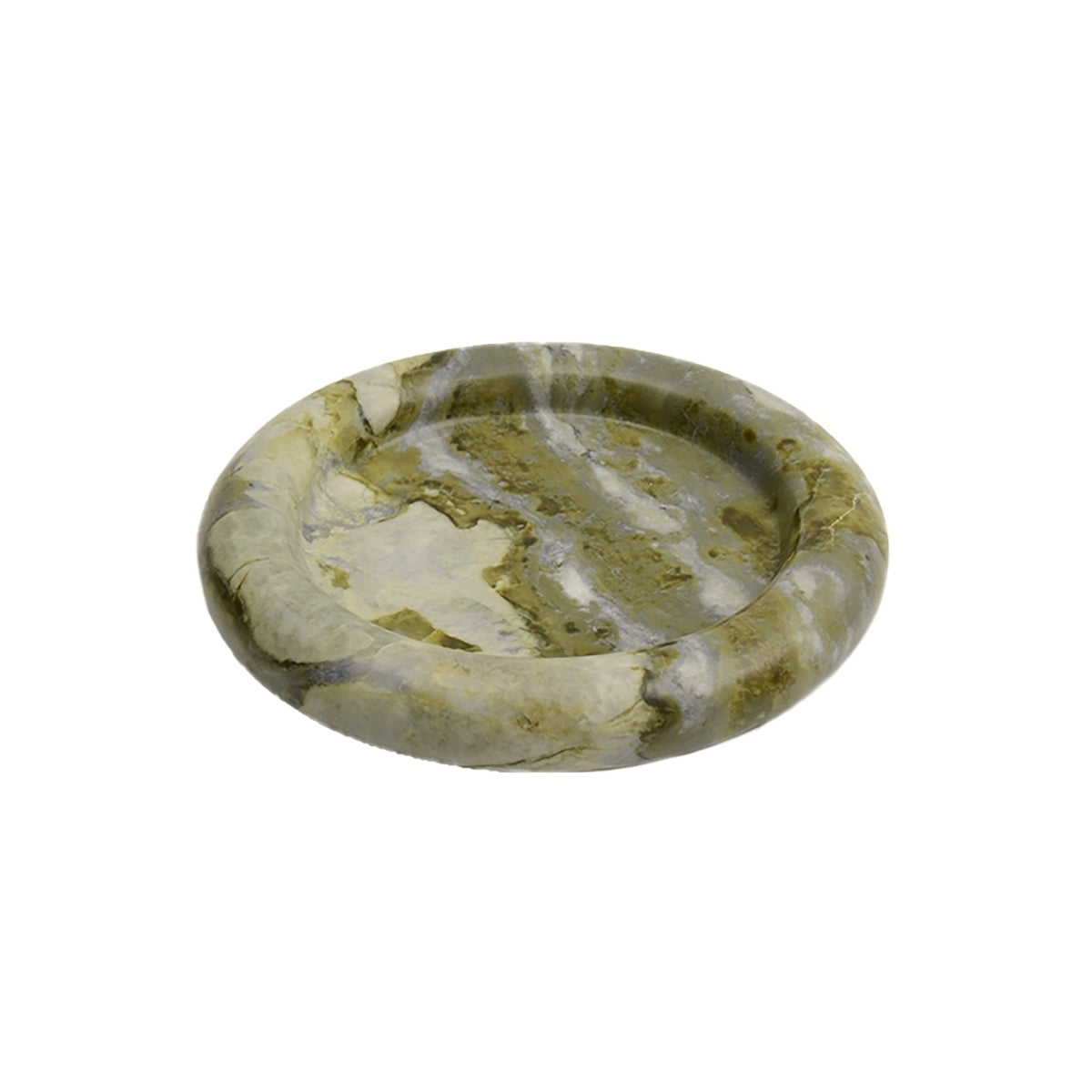 Luxury Round Jewelry Organizer Stone Tray - motivodecor.com