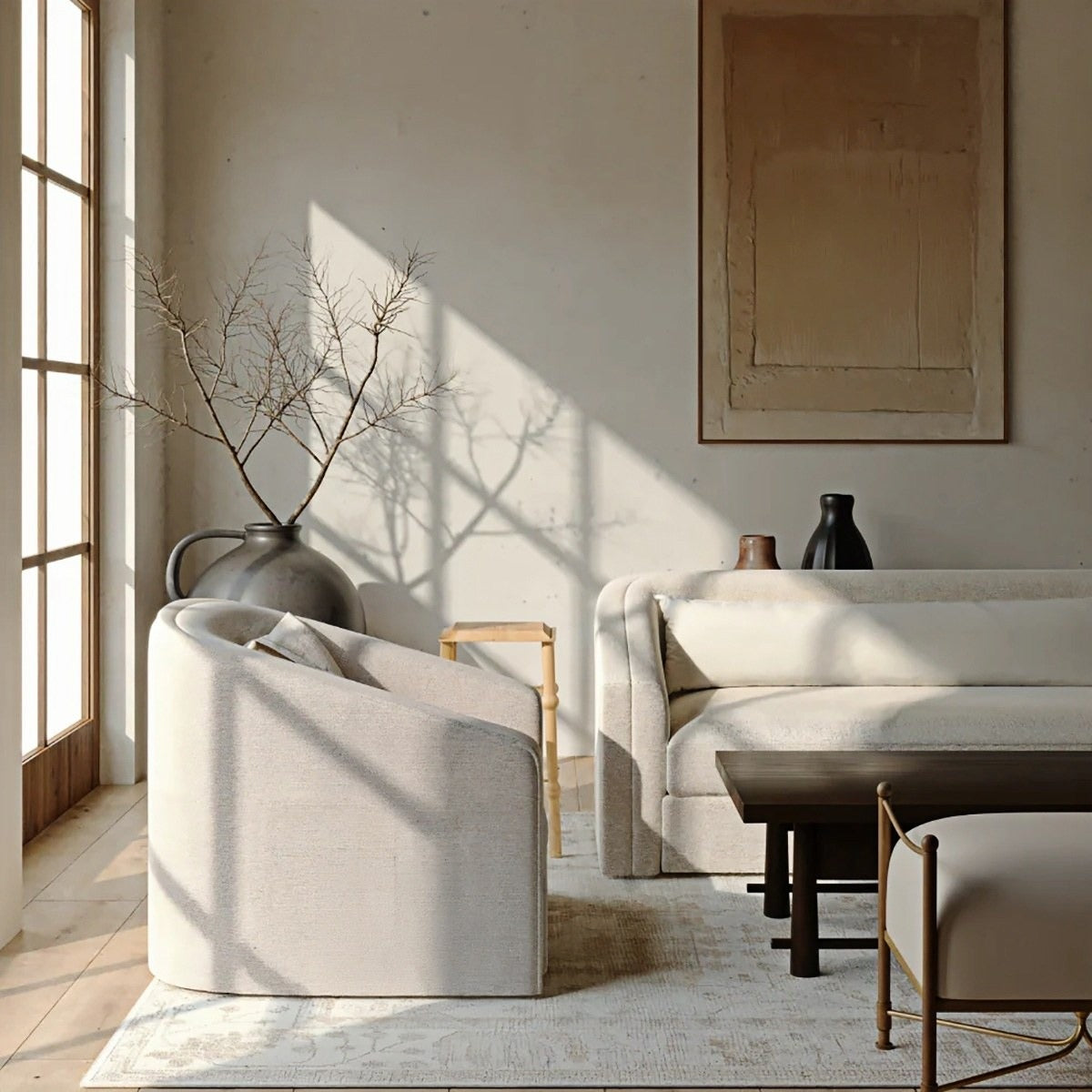  White Oak Coffee Table