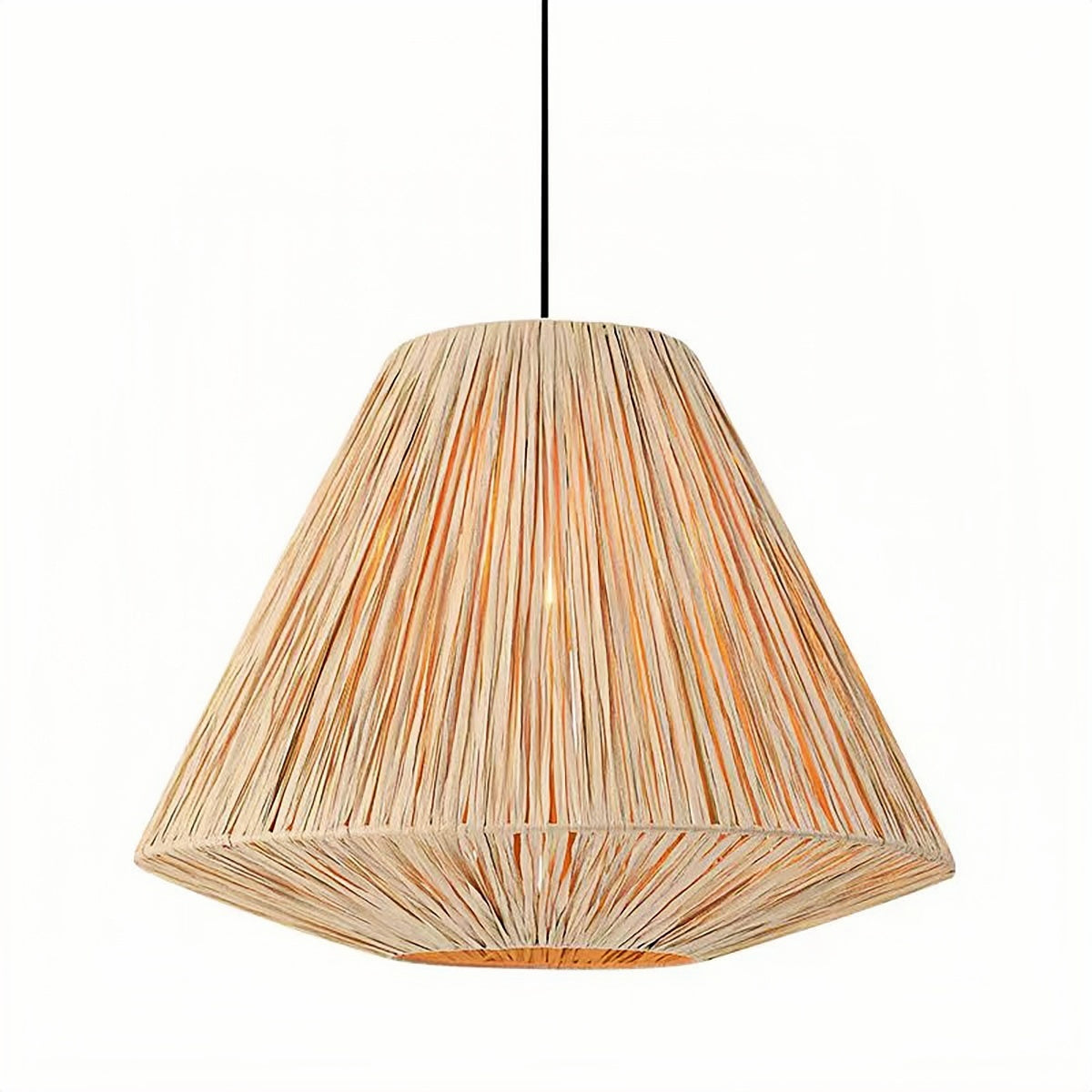 Rattan Pendant Light for Bedroom
