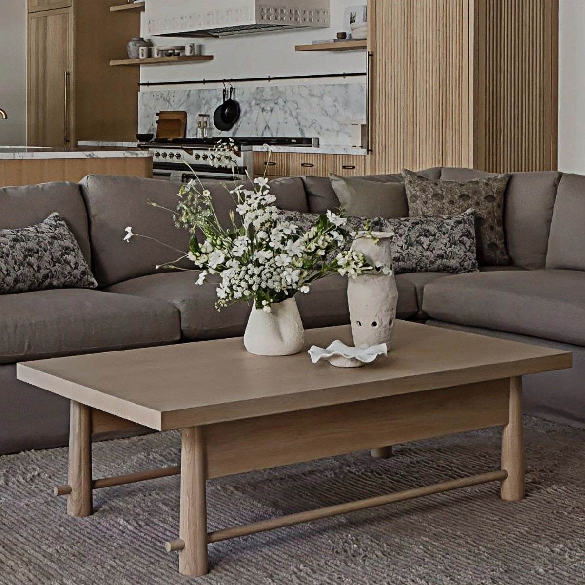 Savannah  White Oak Coffee Table