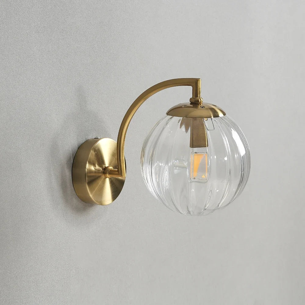 Glass Bedroom Wall Lights | motivodecor.com