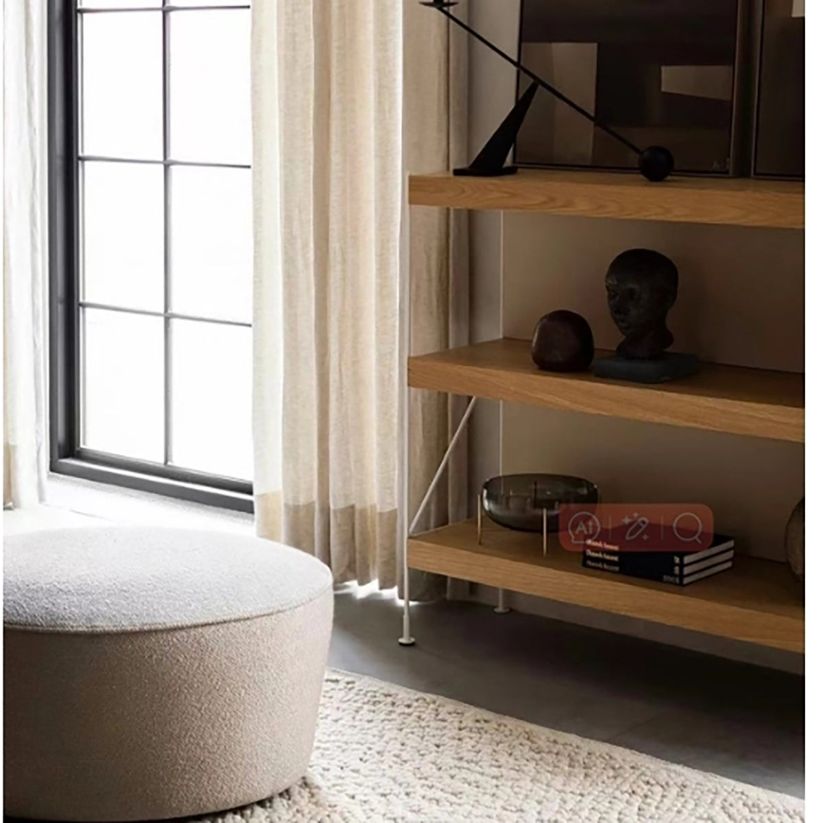 Black Candle Holder - Modern Minimalist Wabi-Sabi Design for Elegant Decor