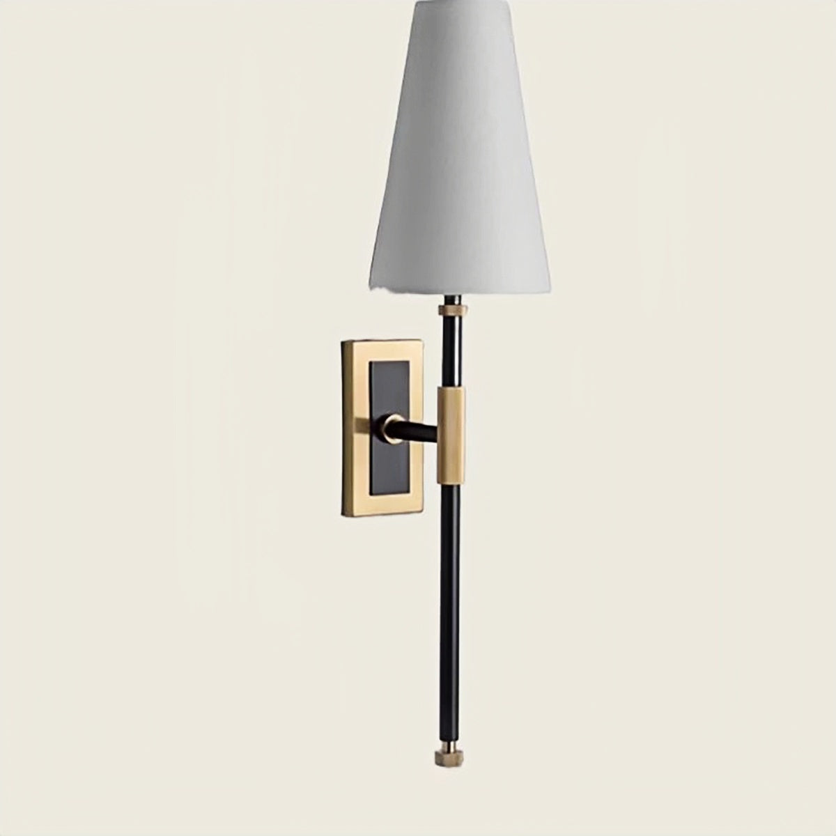 Vintage Brass Wall Light - Minimalist Wall Lamp for Bedroom & Living Room