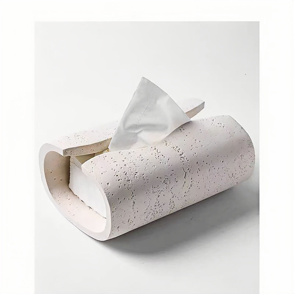 Travertine  Style Desktop Storage Organizer