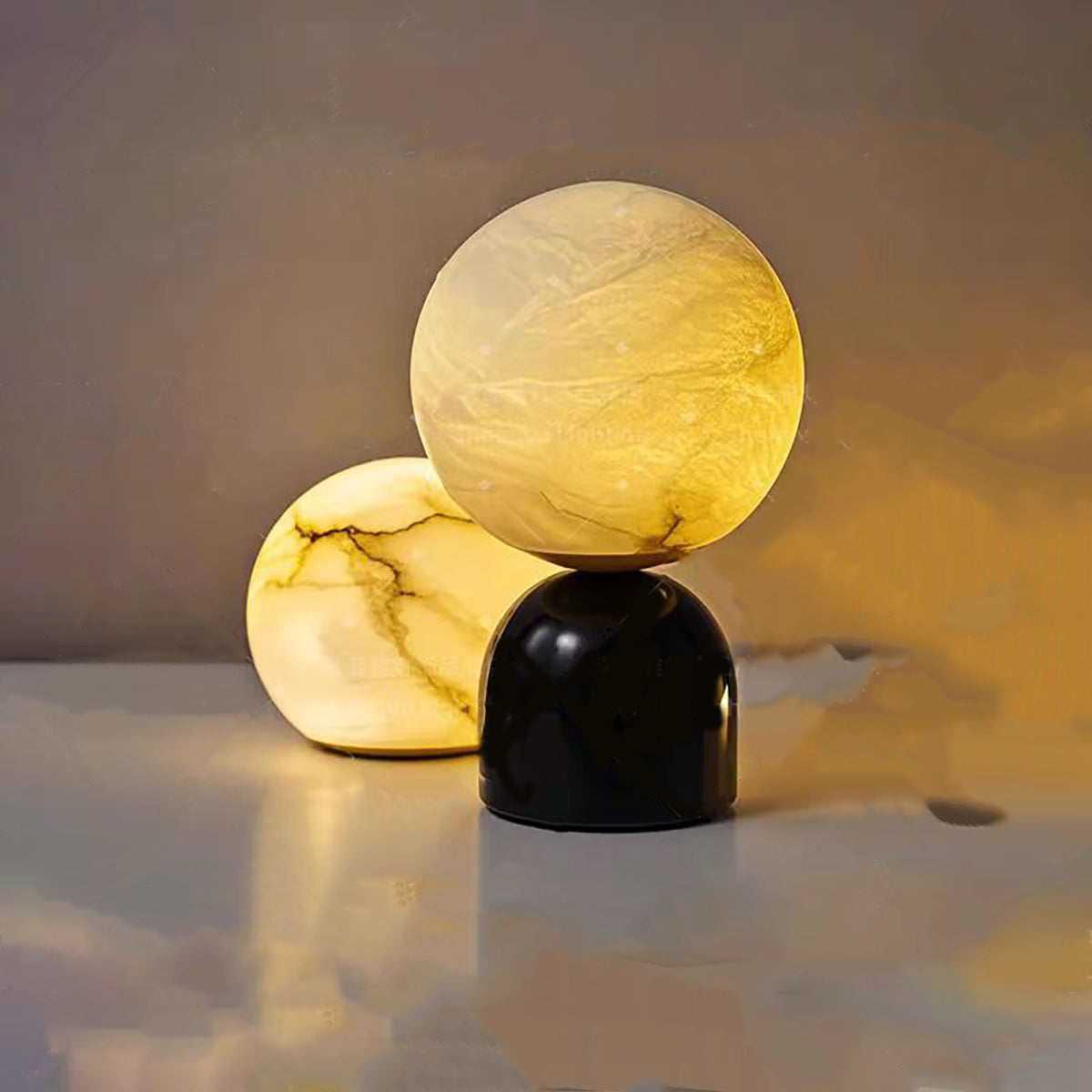 Marble Table Lamp – Luxury Bedside Lamp for Bedroom | Elegant Spanish Design