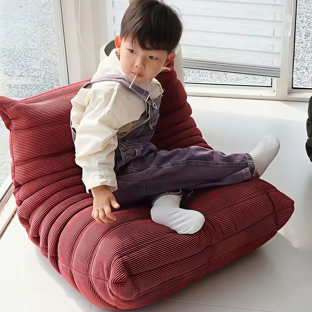  Red Sofa – Adorable Kids’ Bean Bag Chair
