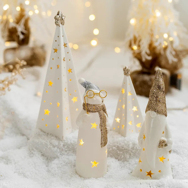 Christmas Ceramic Ornament | Ambiance Lights Decor