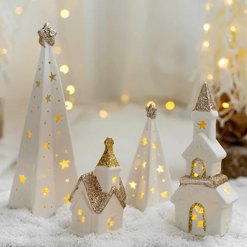 Christmas Ceramic Ornament | Ambiance Lights Decor - Motivodecor.com