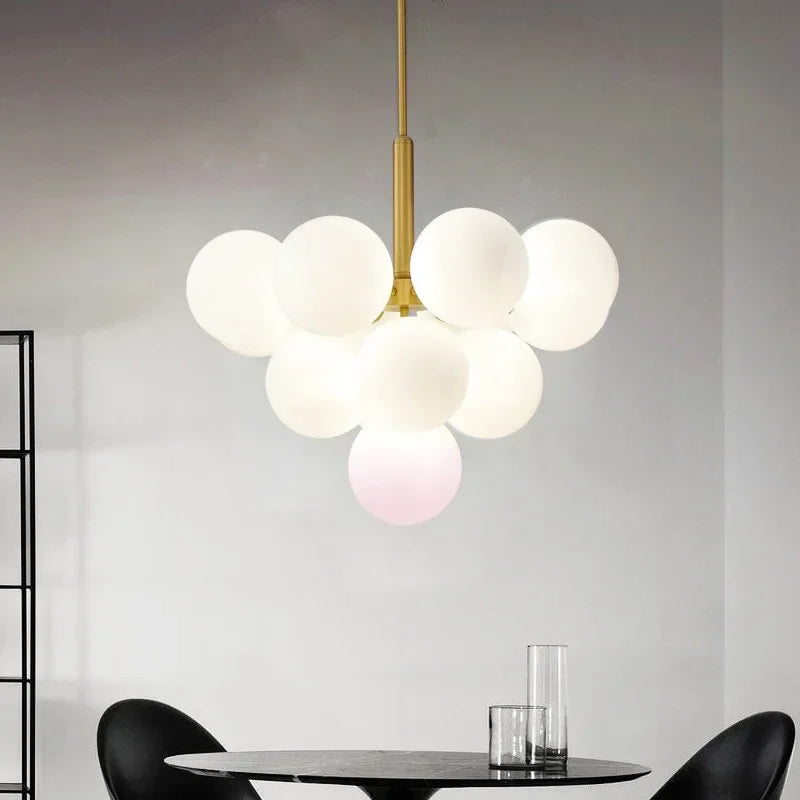 Cluster Pendant Light | Moonlit Halo Cluster Pendant - motivodecor.com