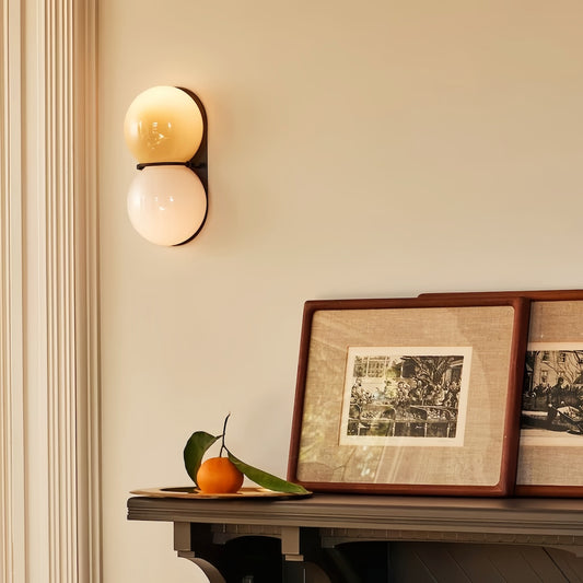 Cream-Style Vintage Wall Lamp for Bedrooms, Living Rooms