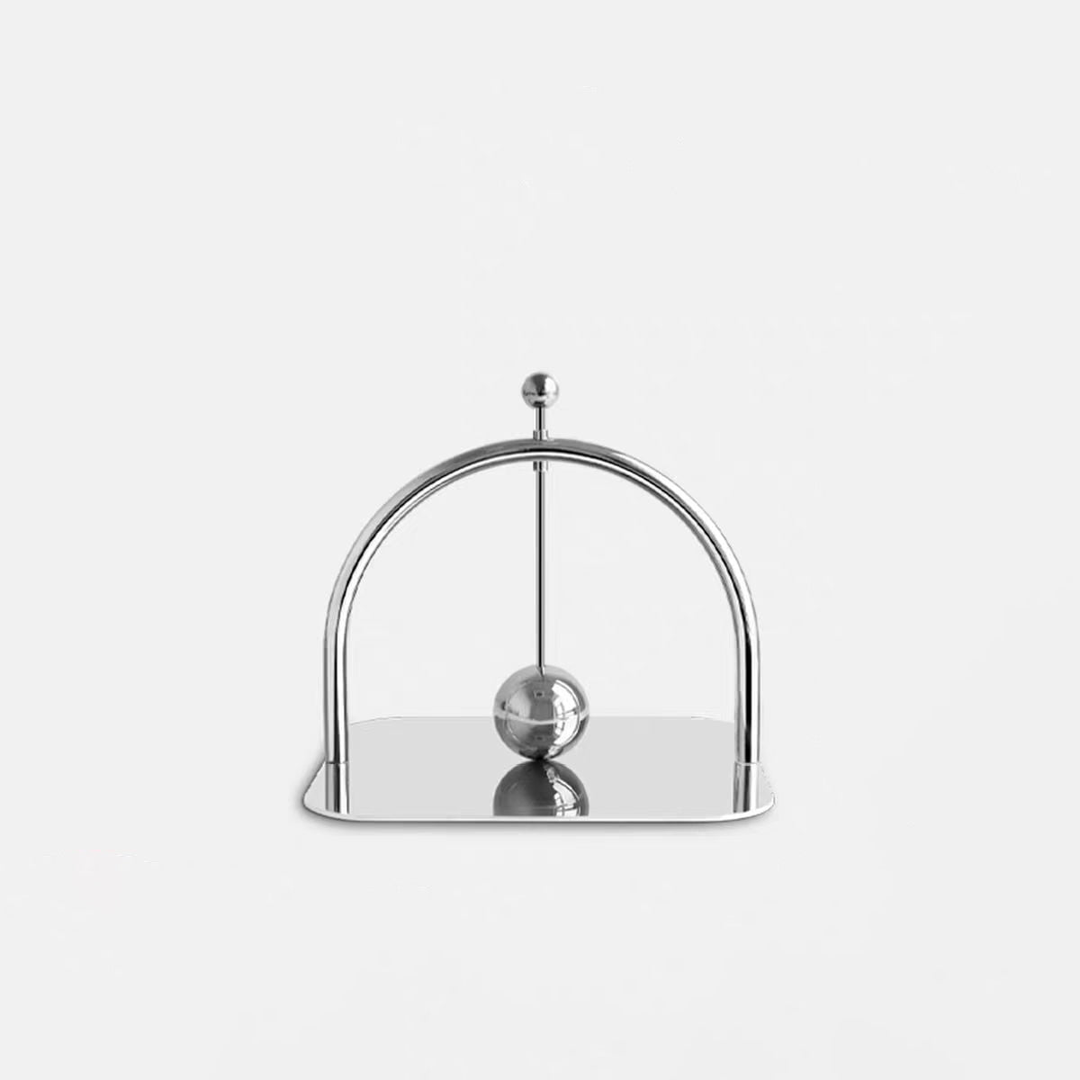 Tissue Holder - Decorative Stainless Steel Tissue Box for Living Room