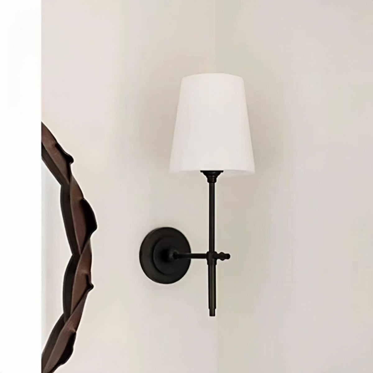 Brass Wall Light – Vintage All-Brass Wall Lamp for Bedroom & Hallway