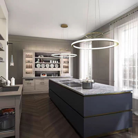 Circular Pendant Light – Modern Minimalist Creative Italian Designer Lamp