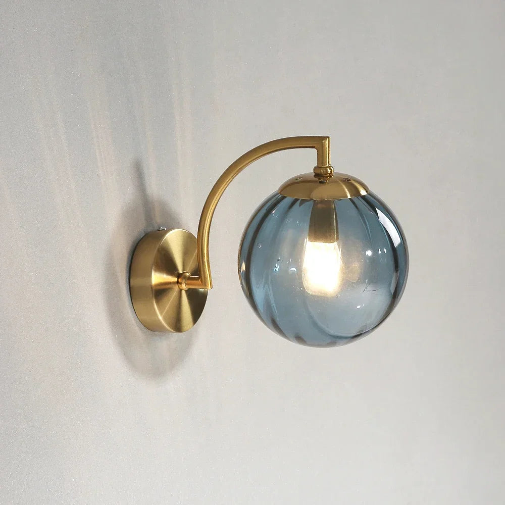 Glass Bedroom Wall Lights | motivodecor.com