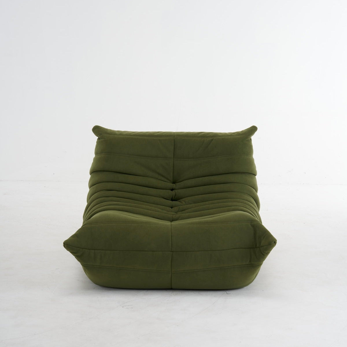 Green bean bag chair for children