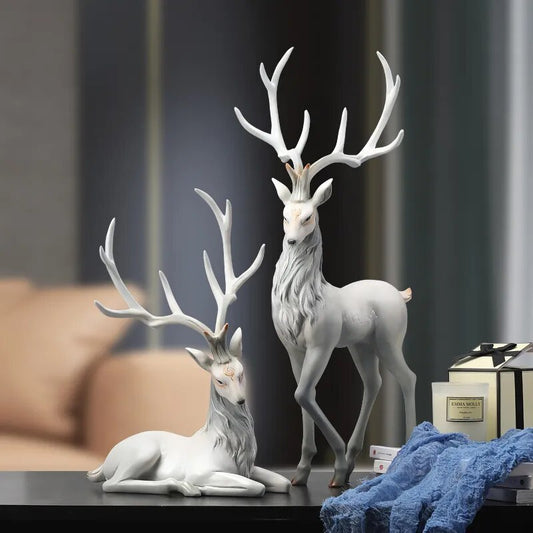 Deer Statue - Elegance in Home Decoration Ornaments - motivodecor.com