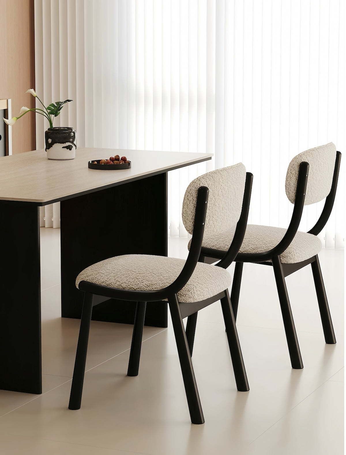 Sean Chair – Vintage Minimalist Solid Wood Dining & Leisure Chair