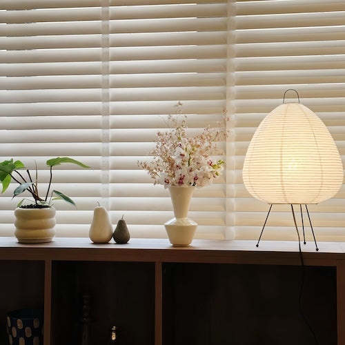 Japanese rice paper lamp - motivodecor.com