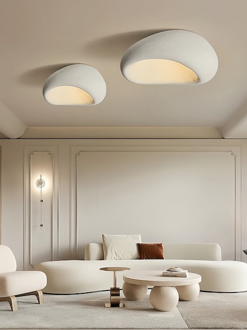 Japanese Wabi Sabi Led Ceiling Light | Timeless Aesthetic - motivodecor.com