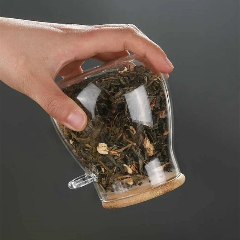 Kitchen Tea Leaf Storage Jar - motivodecor.com