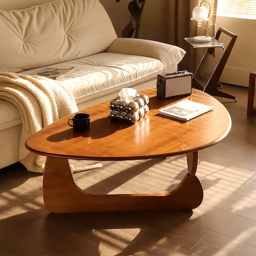 Elegant Dark Wood Coffee Table – Stylish & Durable Design - motivodecor.com