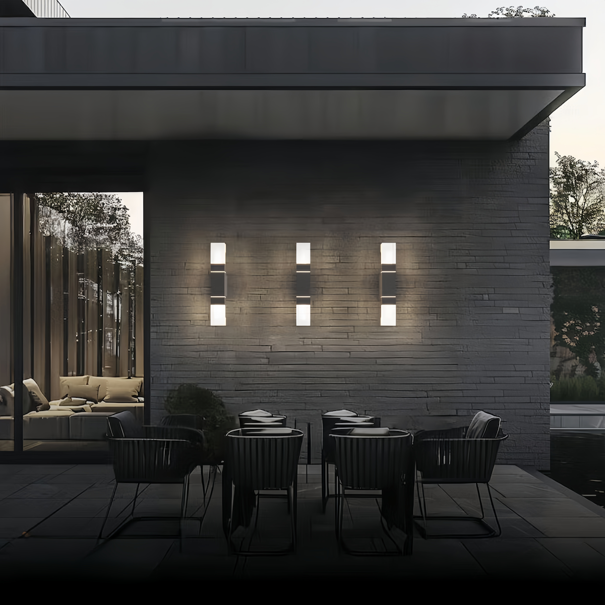 Modern outdoor waterproof wall light - motivodecor.com