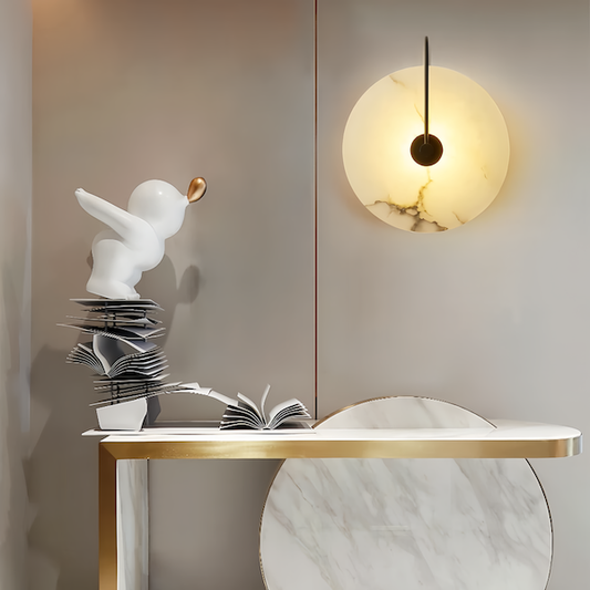 Marble Sconce Wall Light | Elegant Sconce Wall Light - Motivo Decor